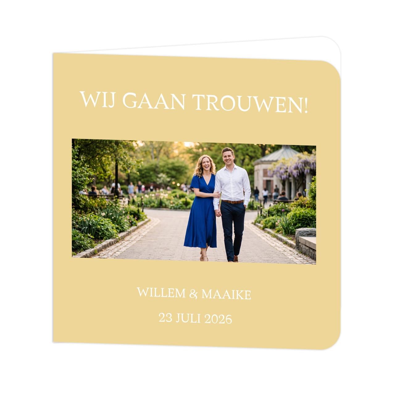Trouwkaarten of jubileumkaarten