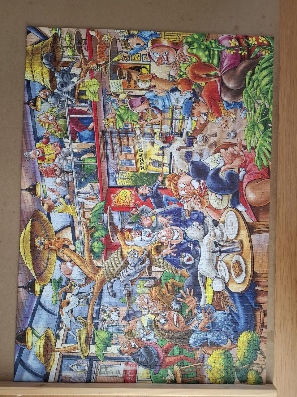 Wasgij? Mystery 28 Feline Frenzy! puzzel