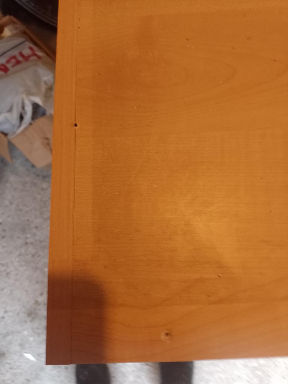 Gratis Houten (keuken)vitrinekastje compleet met hangbeugels