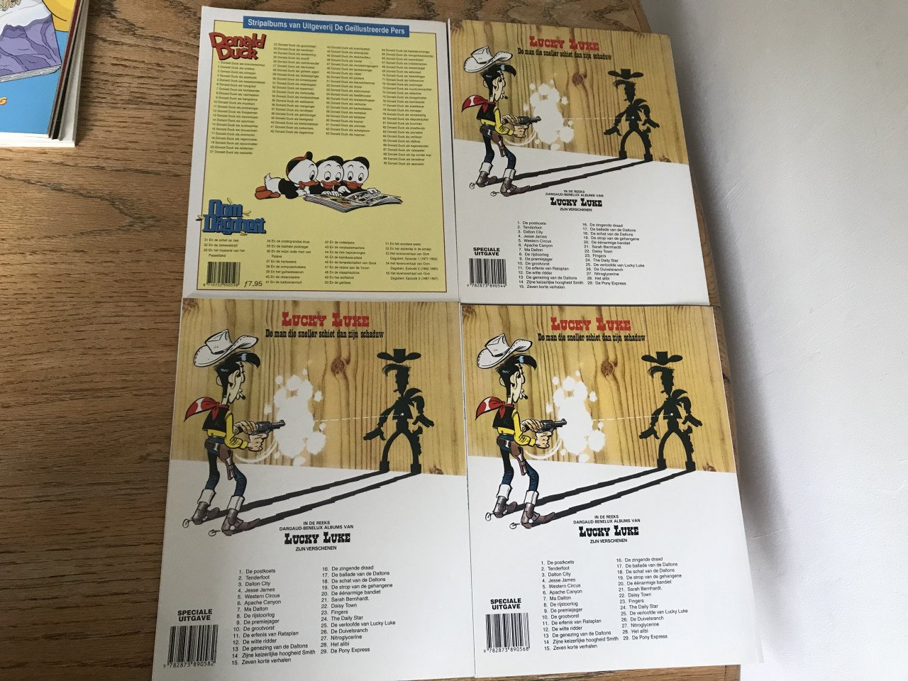 Lucky Luke the Simsons Donald Duck