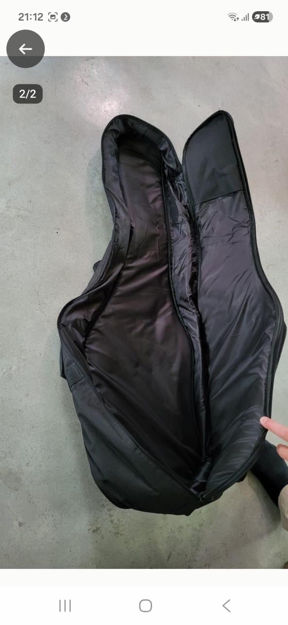 Fazley gitaartas/ gigabag vior akoestisch gitaar