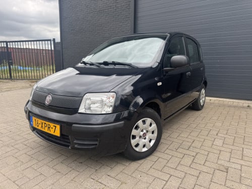 Fiat Panda 1.2 50KW Classic 5DRS 2012 Zwart Airco Apk Nap