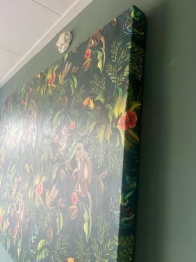 Schilderij jungle groot