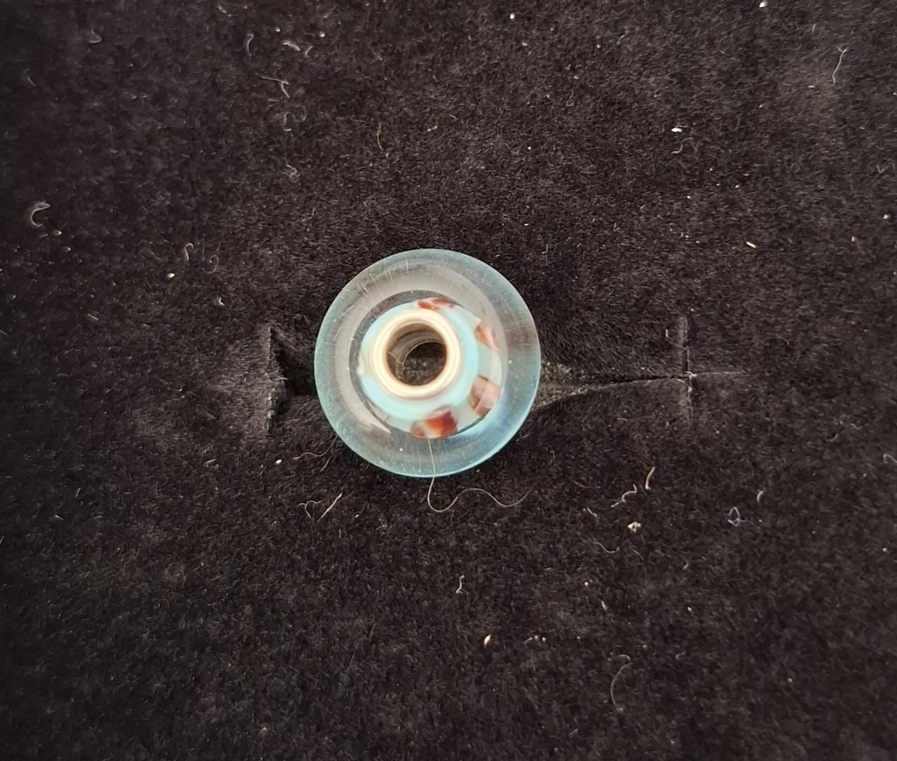 Twee mooie nieuwe glas bedels Trollbeads