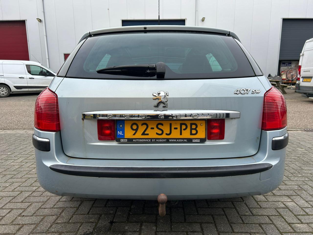 Peugeot 407 SW 2.0-16V XS FULL OPTION!! ZO INGERUILD MAG OOK ZO MEE!