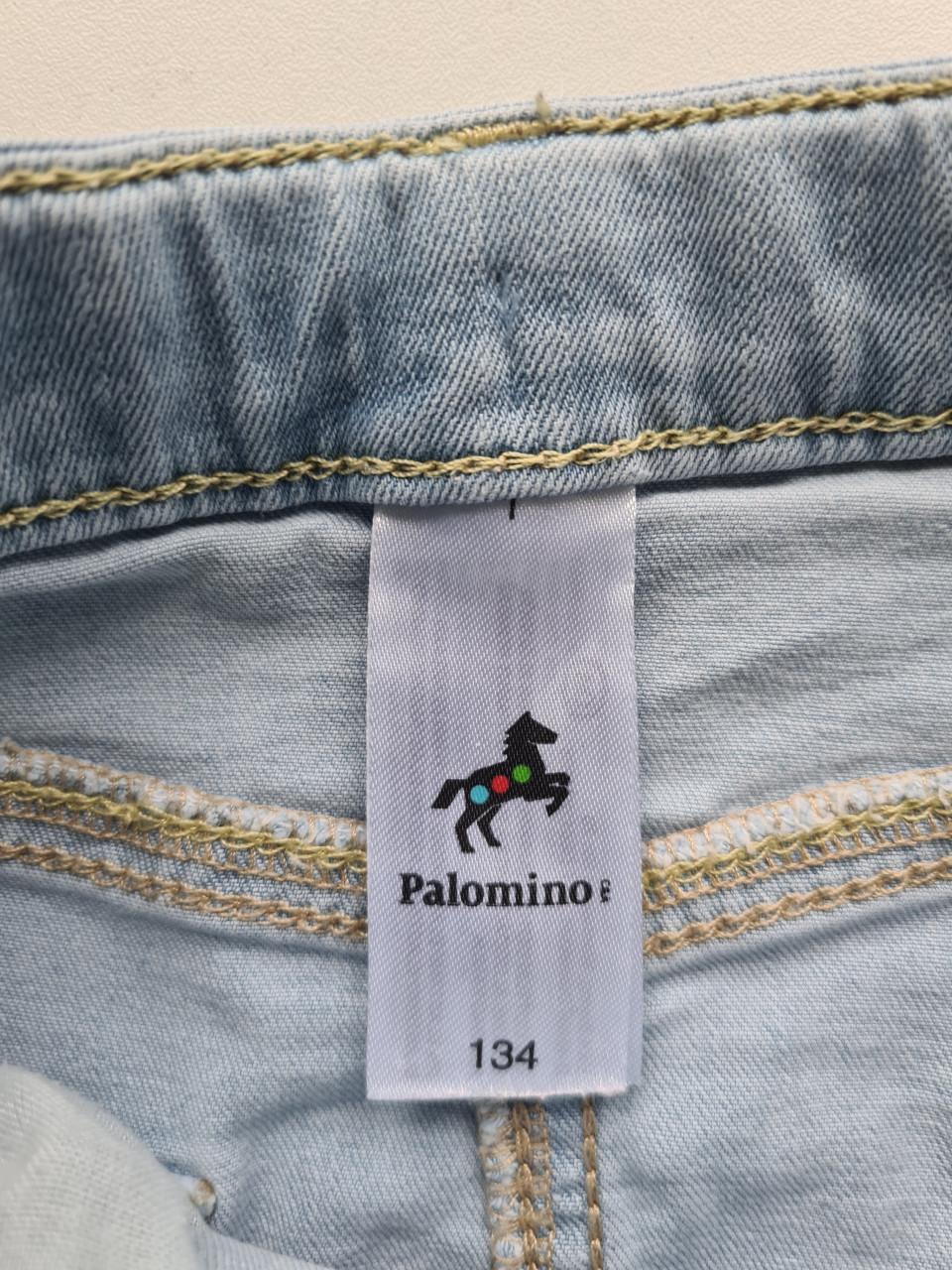 C&A Palomino spijkerrokje met madeliefjes en ceintuur