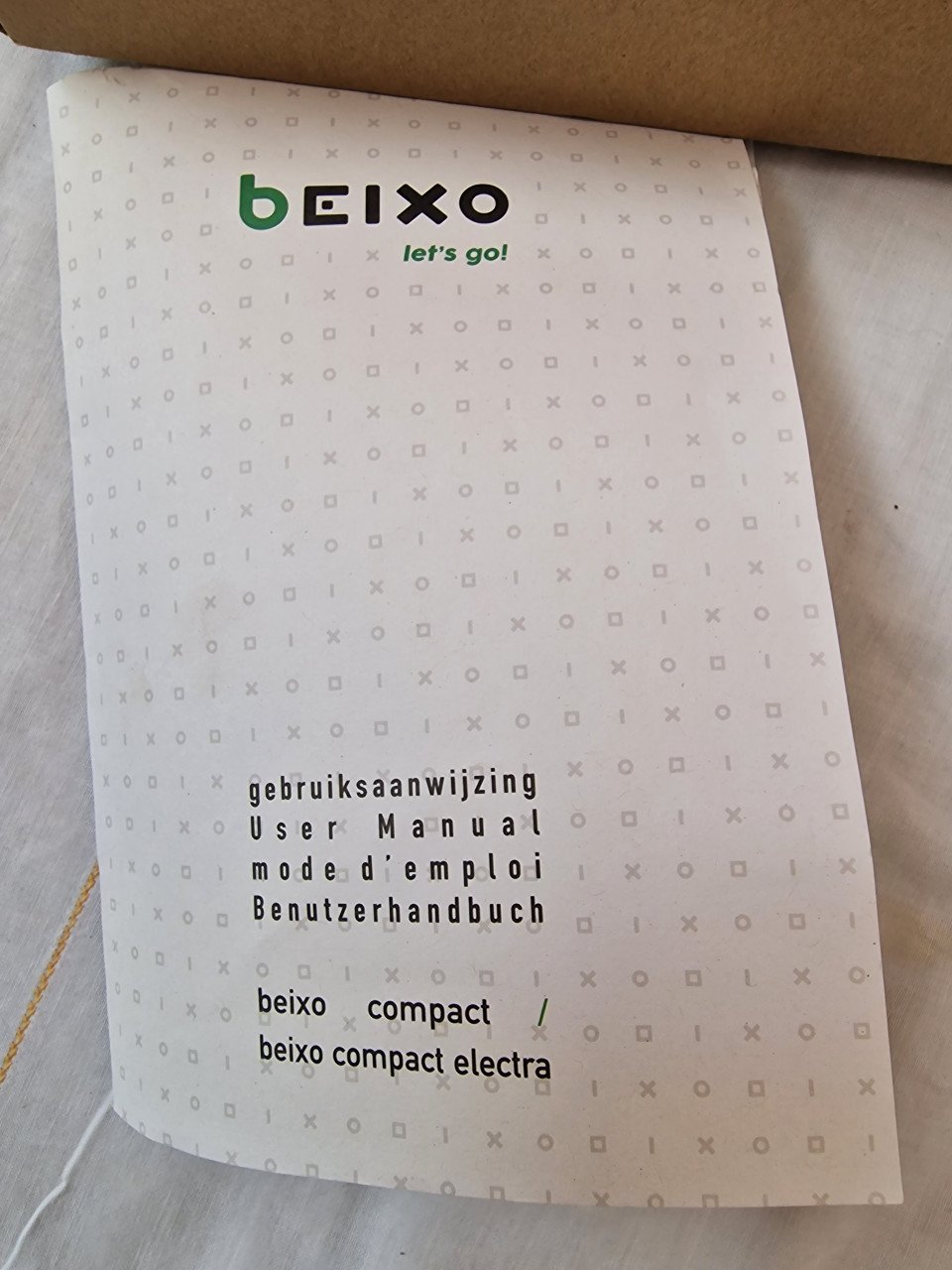 Electrische Beixo vouwfiets te koop