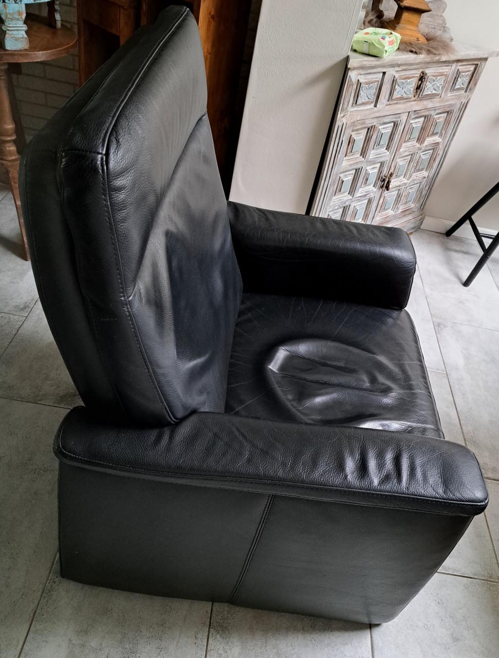 Leren fauteuil