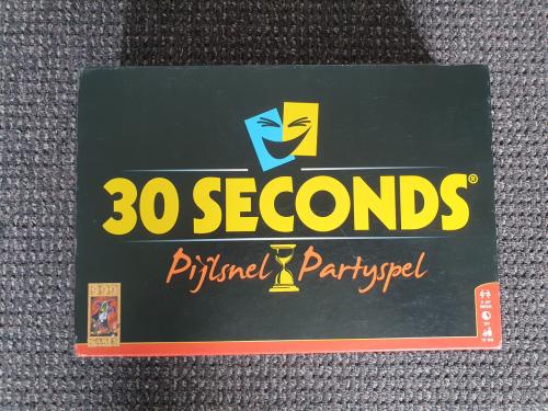 Het erg leuke 30 SECONDS gezelschapsspel in keurige staat