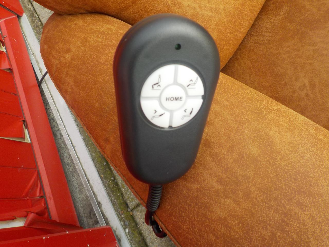 Nieuwe stoffen elektrische sta-op relax draai fauteuil met 2 motoren