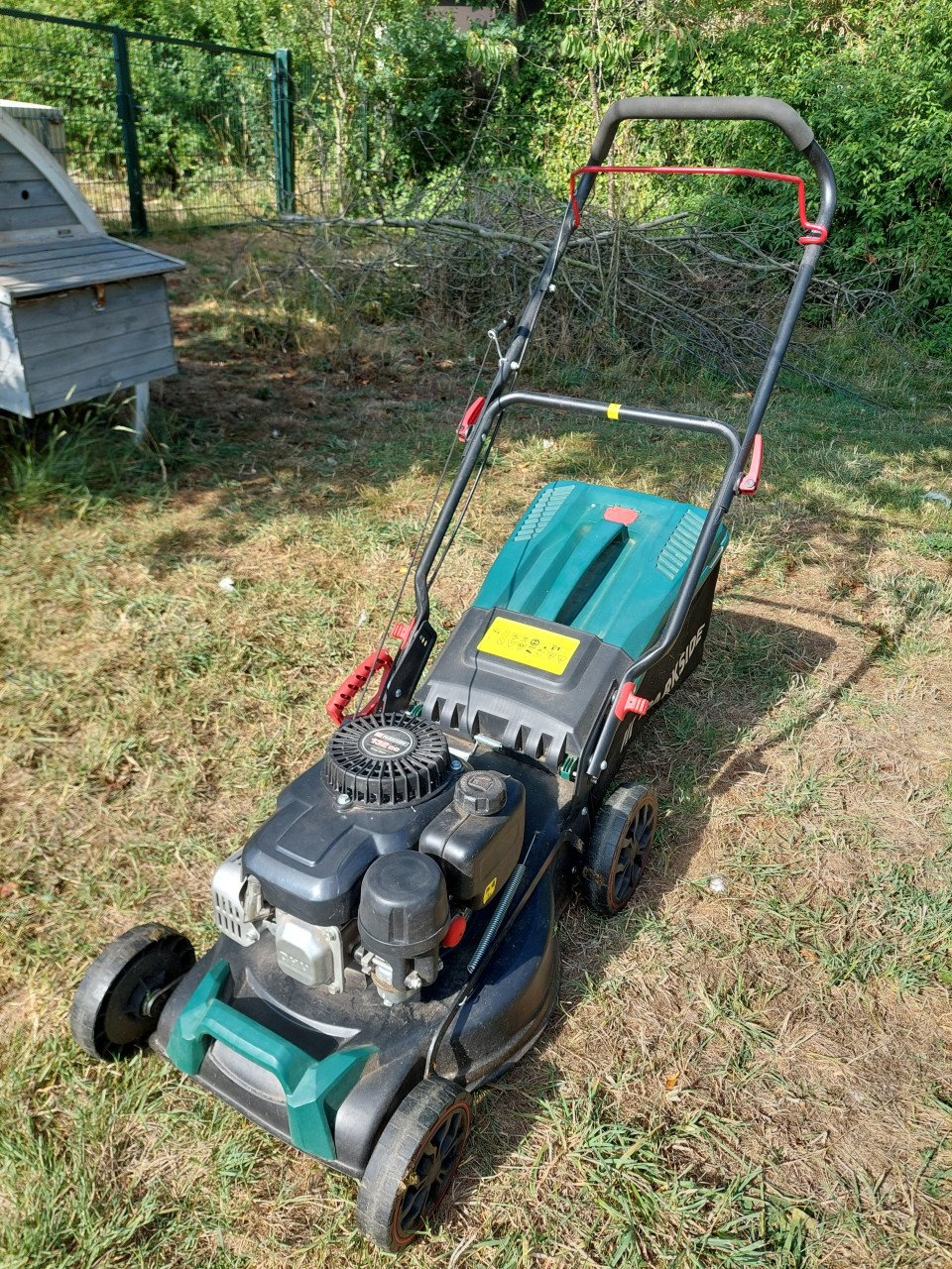 Benzine grasmaaier