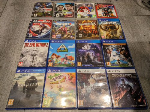 PS3, PS4 en PS5 games