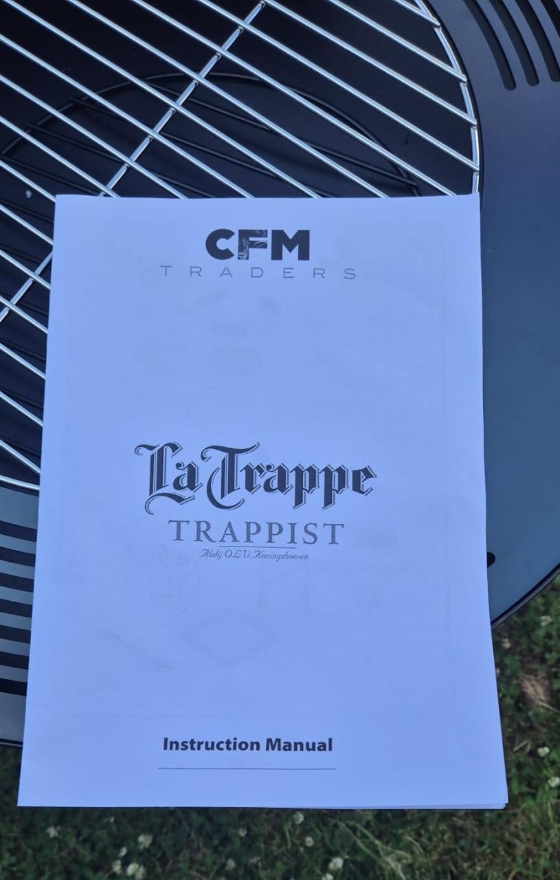 Nieuwe La Trappe vuurschaal / plancha BBQ