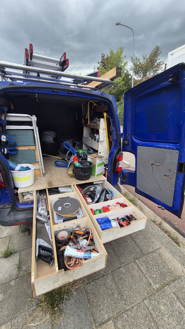Volkswagen Transporter, lage KM!