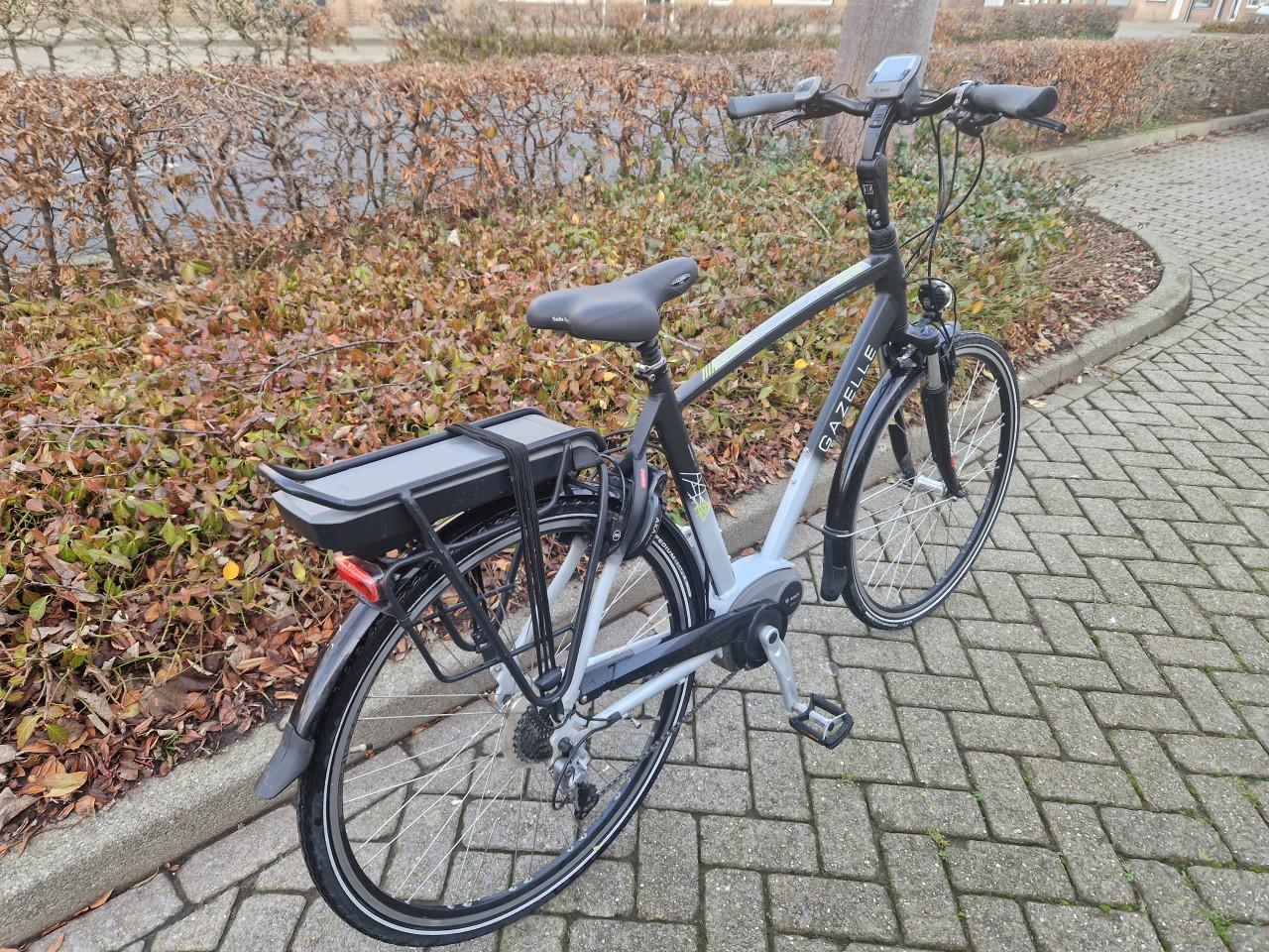 Schitterende Gazelle elektrische heren fiets met Bosch middenmotor
