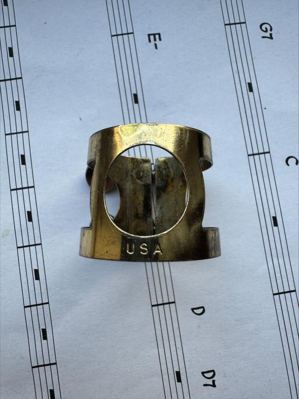Mondstuk Tenor saxofoon Kunststof met binder