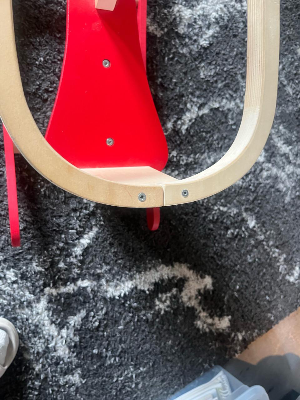 Houten schommelpaard – zo goed als nieuw!