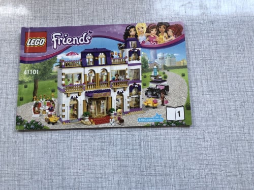 Handleiding Lego Friends 41101 Heart Lake Grand Hotel