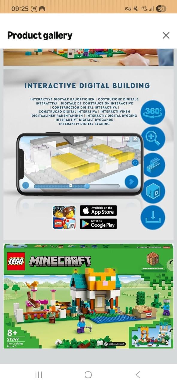 LEGO Minecraft De Crafting-box 4.0 (21249)