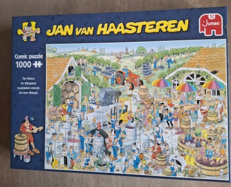 Puzzel, Jan van Haasteren de wijngaard