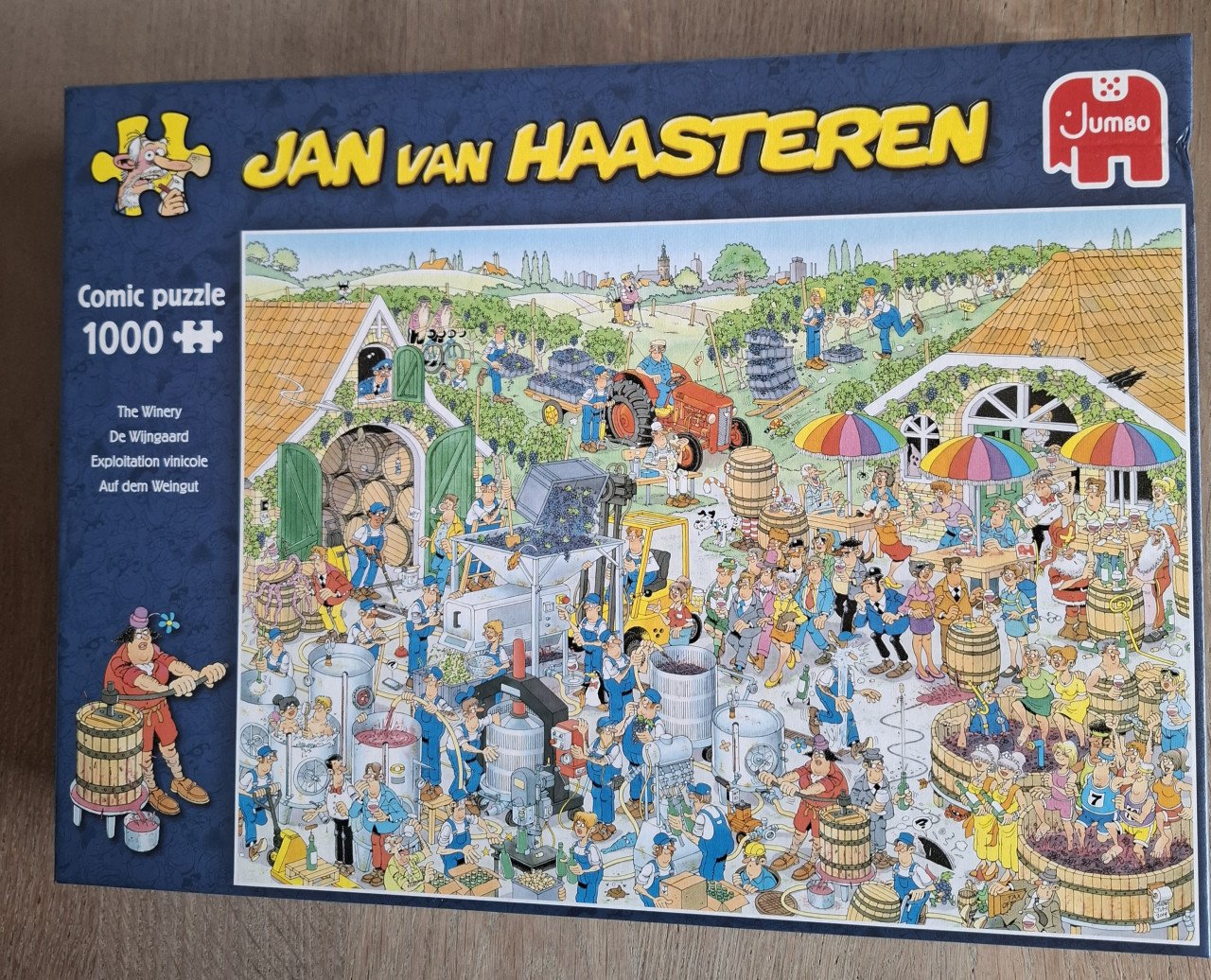 Puzzel, Jan van Haasteren de wijngaard
