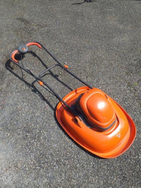 """"FLYMO TURBO 330 luchtkussen GRASMAAIER ZO GOED ALS NIEUW""""