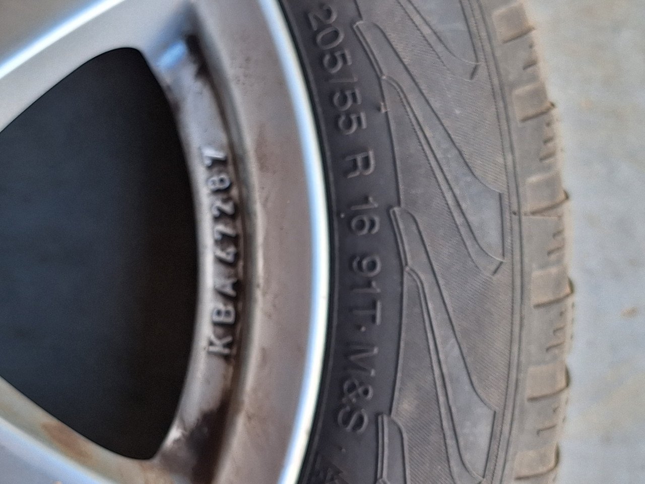 Winterbanden met aluminium velg