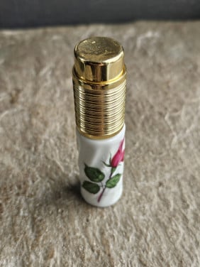 Vintage porseleinen parfumflesje Step Paris Limoges France....
