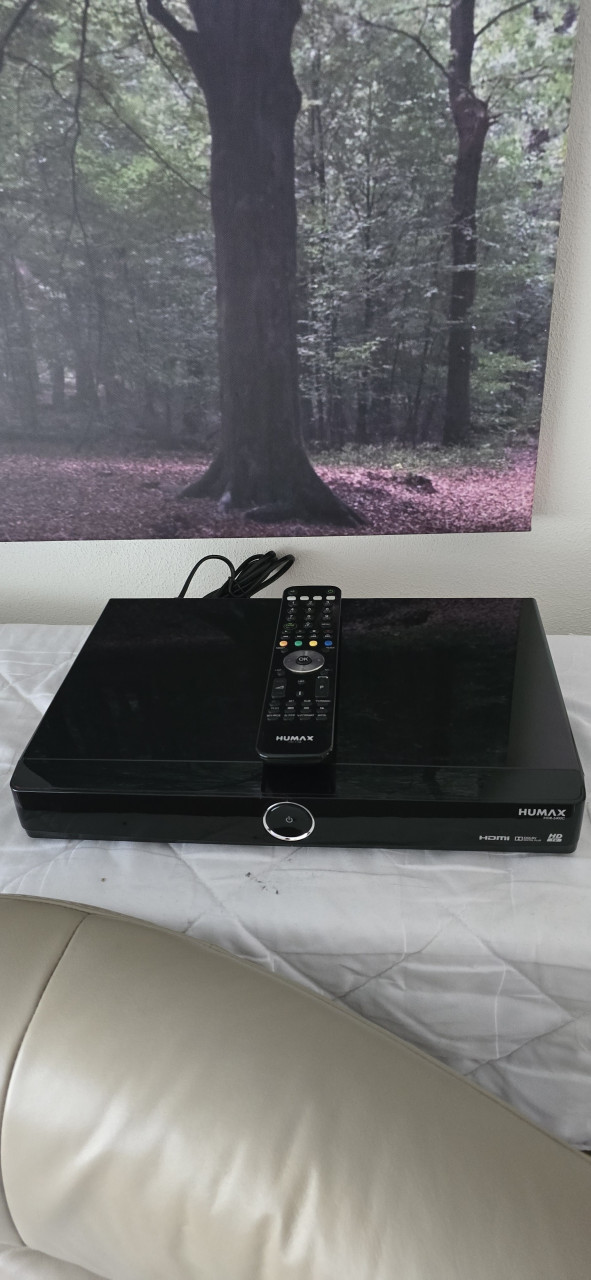 Humax 5400c full hd recorder met 1Tb opname in hd