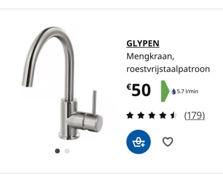 Ikea kraan