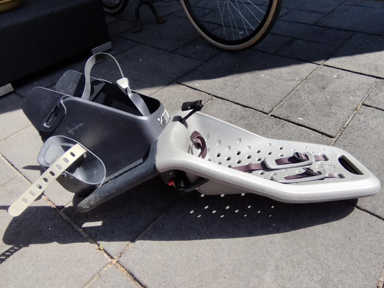 Yepp maxi fietsstoeltje met bagagedrageradaptor