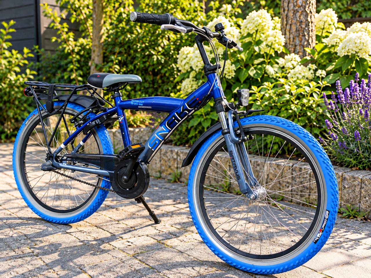 🚲 Batavus Snake Jongensfiets – 24 inch – 3 Versnellingen – Blauw 💙