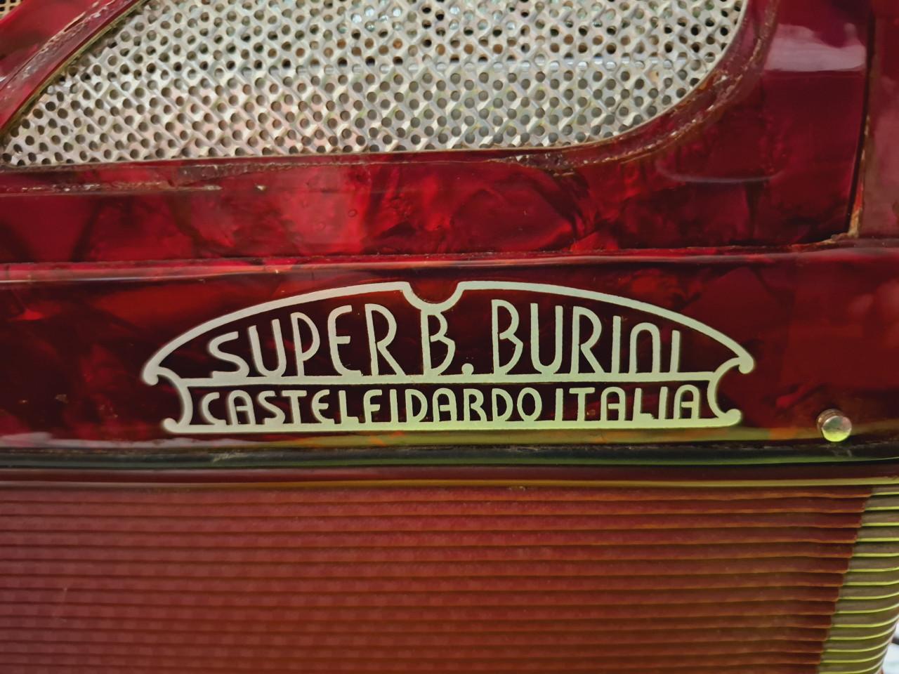 Accordeon Ballone Burini Waaier klavier