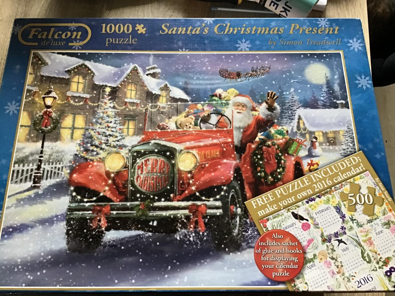 Kerstpuzzels van falcon