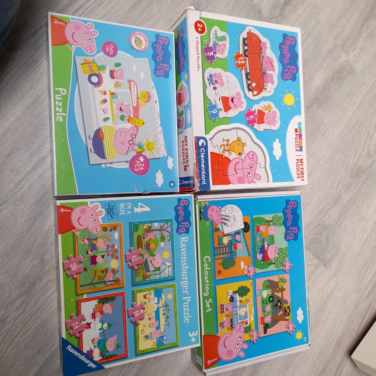 Puzzels vanaf 2 jaar > peppa pig etc
