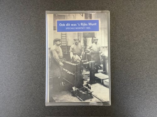 Holland Coin Fair herdenkingsset 1995 “Ook ‘s Rijks Munt”.
