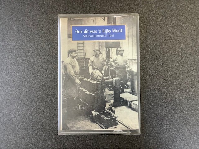 Holland Coin Fair herdenkingsset 1995 “Ook ‘s Rijks Munt”.