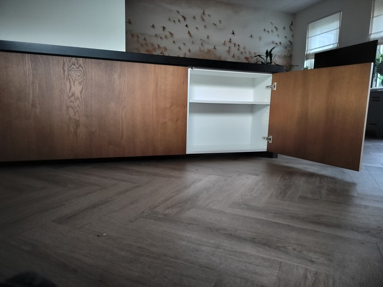 TV kast met TV-lift