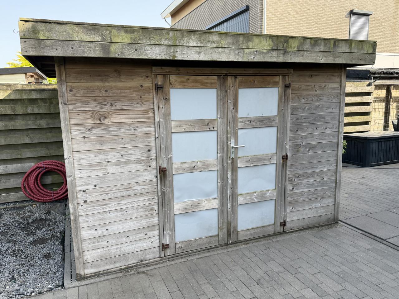 Gratis af te halen: tuinhuis 3,00x2,40