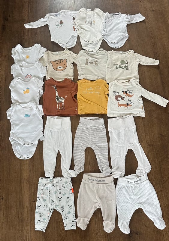 Kledinpakket maat 50 (19 stuks)