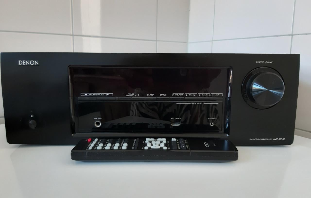 Denon AVR-X500 - AV Surround Receiver