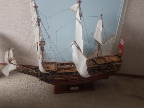 Grote model zeilboot