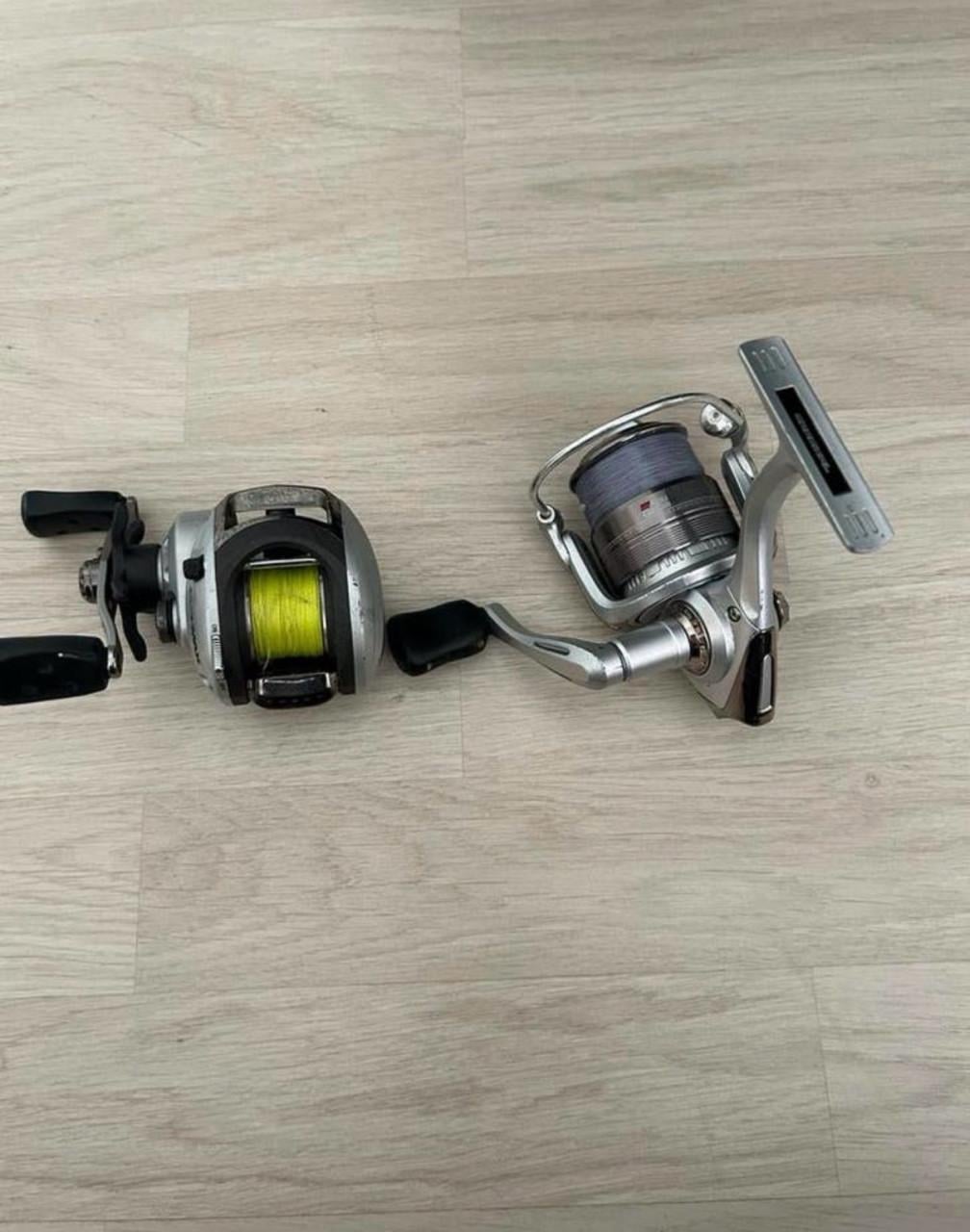 2x Abu Garcia Molens - Zo goed als nieuw