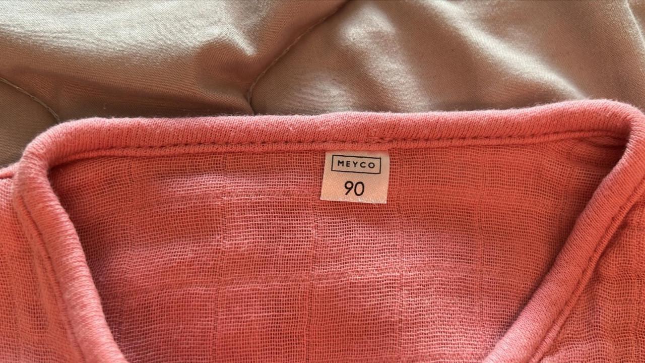 Meyco Baby slaapzak 90 cm Rose