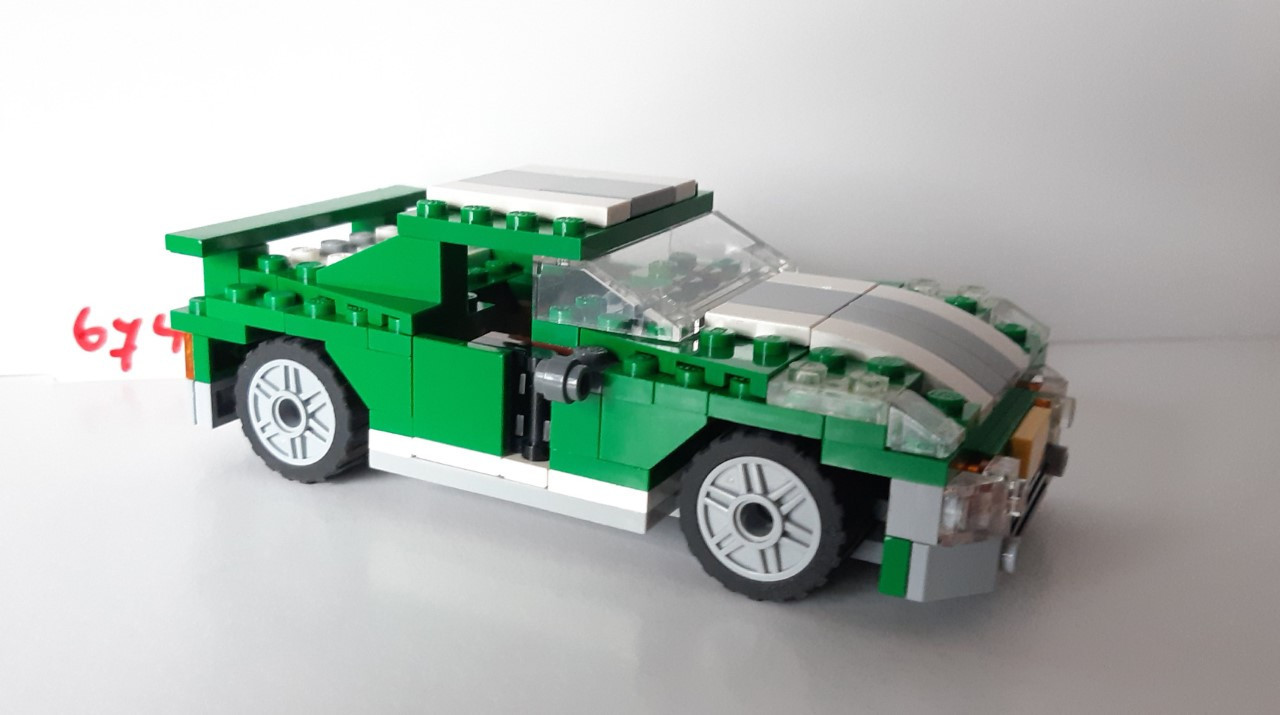 Lego Creator 6743: :straatracer, 3 in 1.