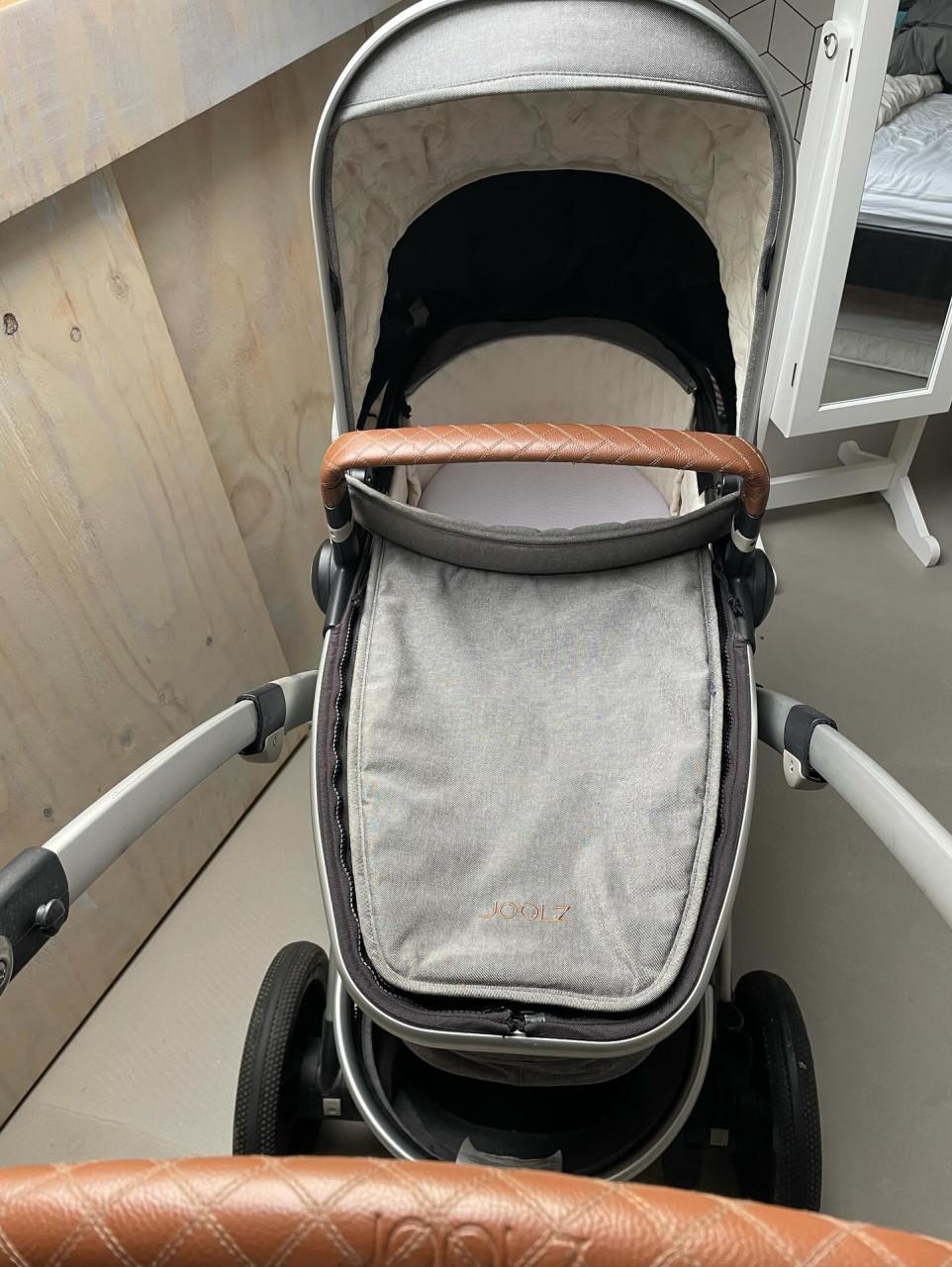 Joolz Day 3 kinderwagen met reiswieg en adapters