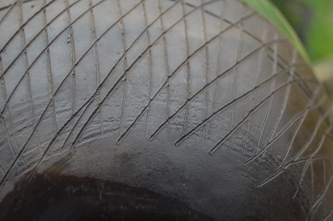 Prachtige Peruaanse pot, aardewerk. (1)