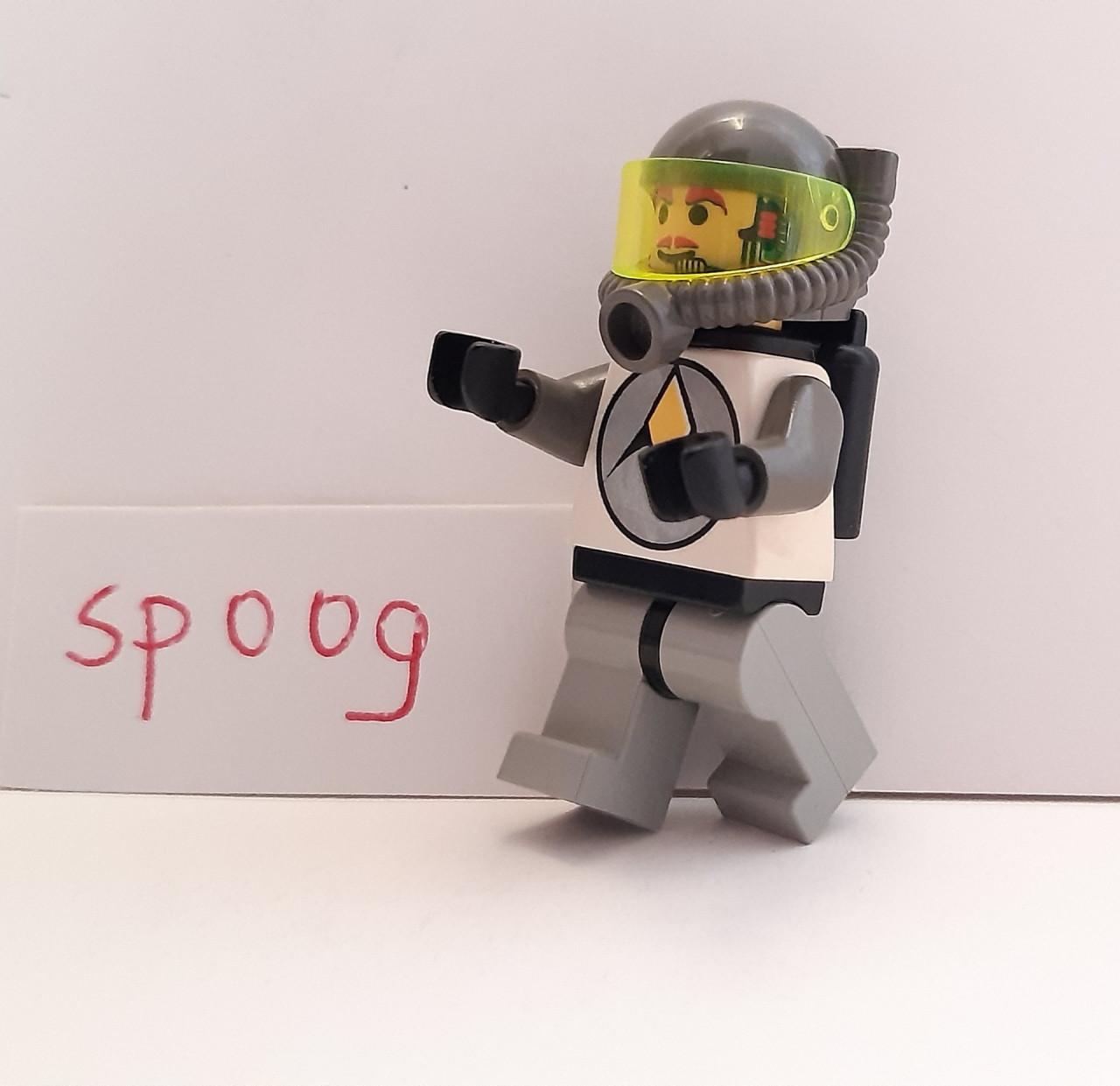 Lego Space minifiguur: Exploriens-chef