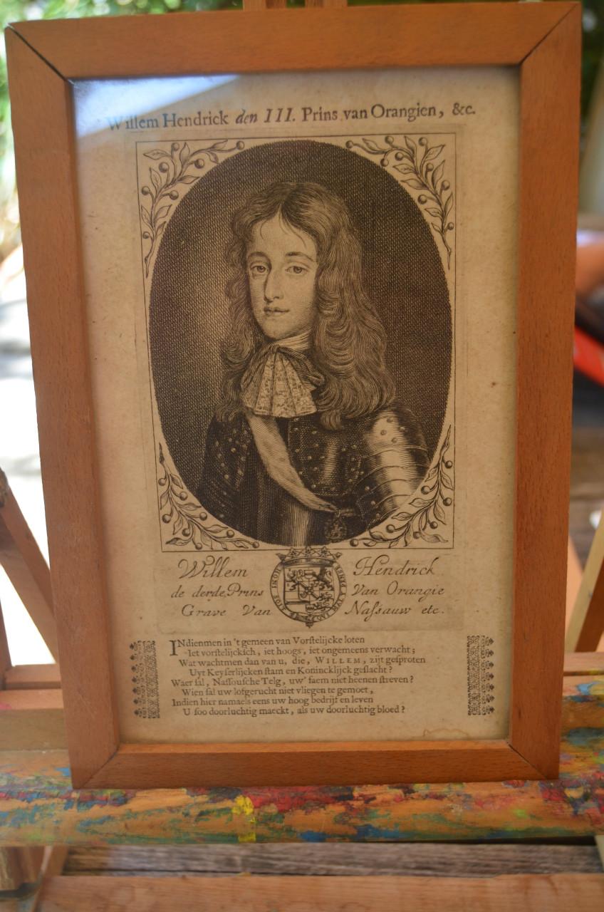 Ets 'Willem Hendrick den III, Prins van Orangien. & c.