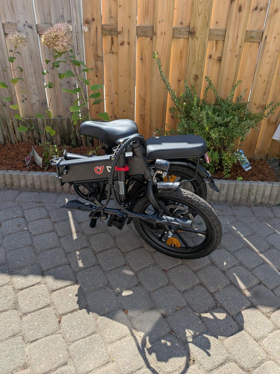 DYU elektrische vouwfiets